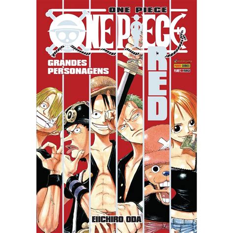 One Piece Red Eiichiro Oda Grandes Personagens Panini Shopee Brasil