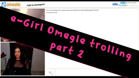 Wannabe E Girl On Omegle Part 2 Youtube