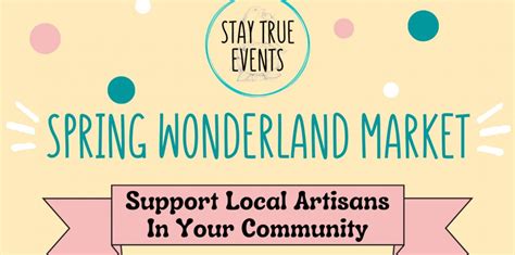 Spring Wonderland Market- Free Entry, the charmandean centre , Worthing ...