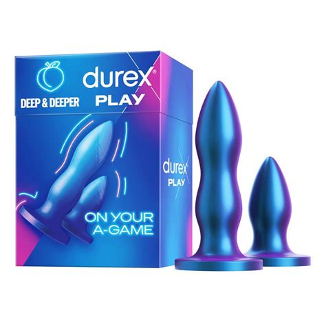 Buy Durex Play Deep Deeper Anal Plug Set For Pleasure Online Only