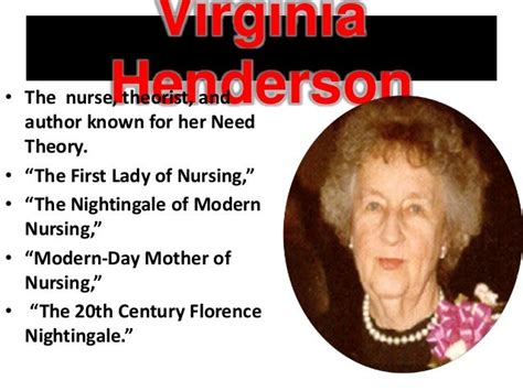 Virginia henderson