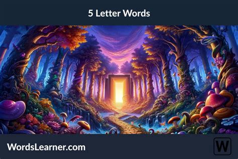 5 Letter Words Archives Wordslearner