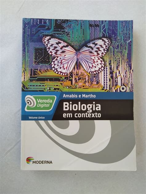 Biologia Em Contexto Volume Nico Vereda Digital Amabis E Martho