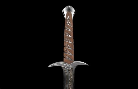 Frodo Bilbo Sword Sting Lord Of The Rings 3d Digital Download 3d Model