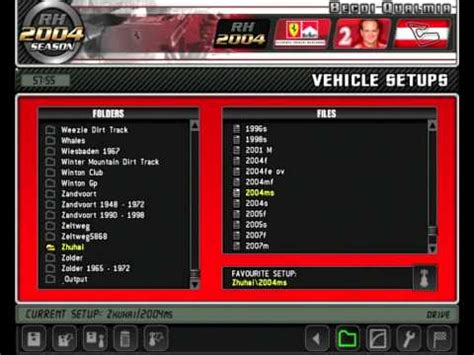 A1 Ring Mod F1 2004 RH Formula 1Season Race F1C Racing F1 Challenge 99