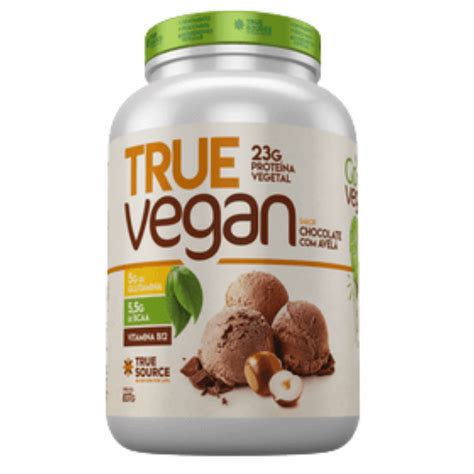 Proteina Vegana True Vegan 837g TRUE SOURCETrue SourceMuscle Suplementos