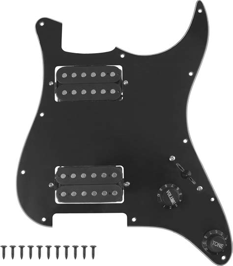 Amazon Yootones Hole Ply Hh Prewired Loaded Pickguard W