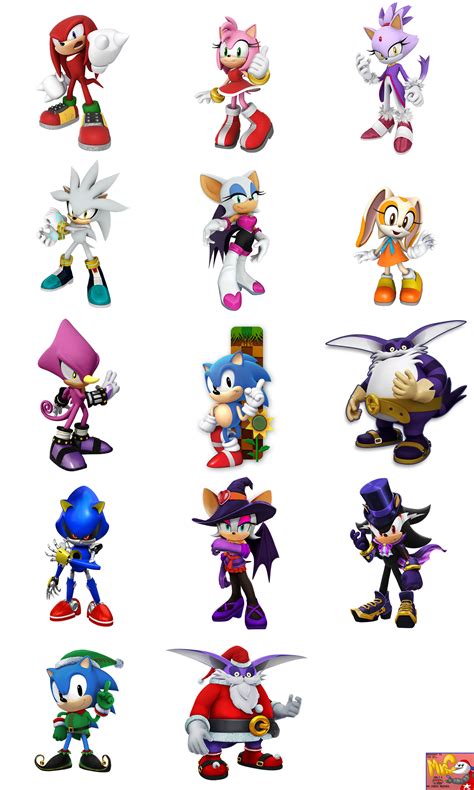 Mobile - Sonic Dash - Character Portraits (Events) - The Spriters Resource