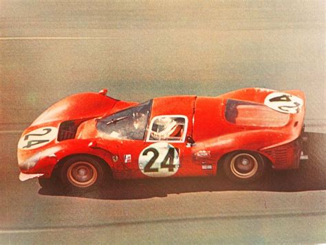 Ferrari 330 P4 2ème 24 heures de Daytona 1967 N24 Mike Parkes