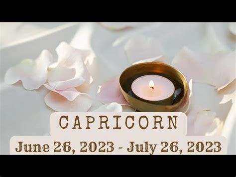 CAPRICORN Makar Rashi June 26 2023 July 26 2023general Hindi