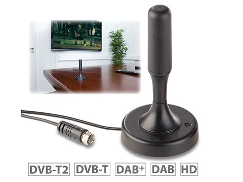 Auvisio Dab Zimmerantenne Aktive Dvb T T Zimmerantenne Db Lte