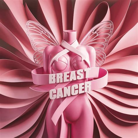 Breast Cancer Awareness Month Premium Ai Generated Image