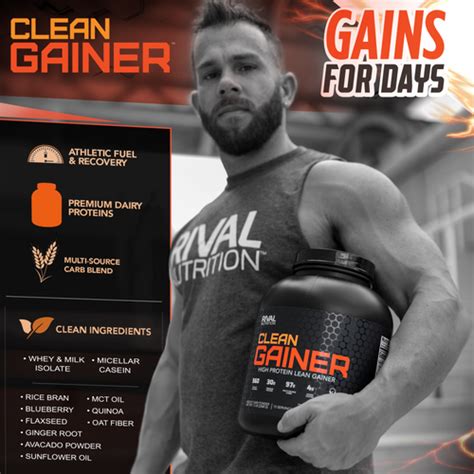 Clean Gainer Rival Nutrition