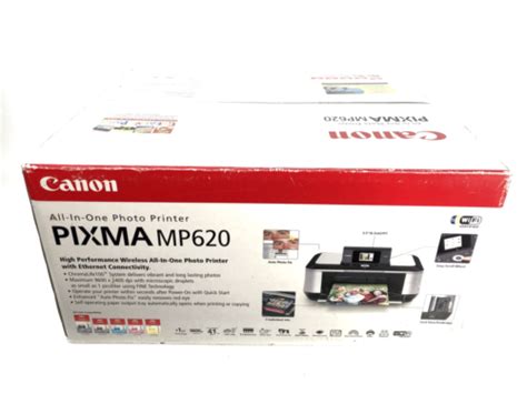 Canon Pixma Mp620 Blue Ed Mp620b All In One Photo Inkjet Printer