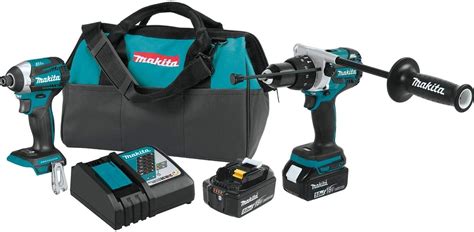 Makita Xt268t 18v Lxt Lithium Ion Brushless Cordless 2 Pc Combo Kit 5 0ah Renewed