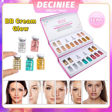 Pcs Box Ml Bb Cream Glow Beginner Starter Ampoule Kit Bb Cream