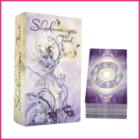 78 Pcs Shadowscapes Tarô Cartas De 12x7cm Jogo Oráculo De Tabuleiro De