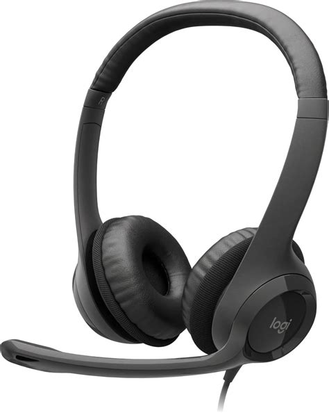 Logitech H Usb Type A Black Wired Calling Headset Wootware