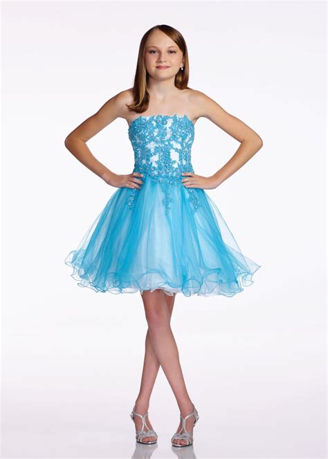 Lexie By Mon Cheri TW11657 Strapless Multi Color Tulle Dress Mitzvah