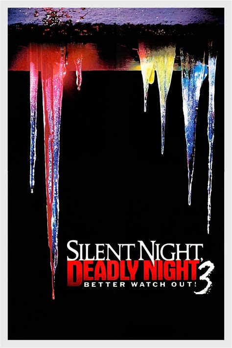 Silent Night Deadly Night 3 Better Watch Out 1989 Posters — The