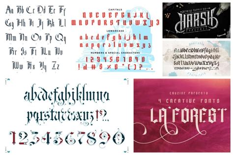 20 Beautiful Blackletter Fonts Youll Love Inspirationfeed