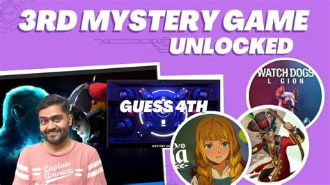 3rd Mystery Game Discount On Games Limited Time FREE Games 2nd Jun