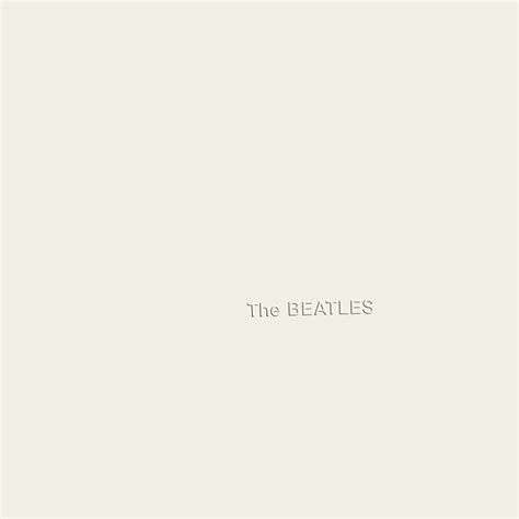 Beatles White Album Cover Art