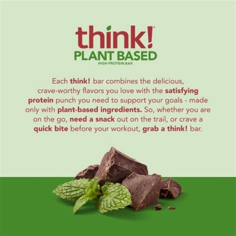 Think Plant Based Chocolate Mint High Protein Bars 5 Ct Ralphs