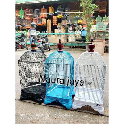 Jual KANDANG SANGKAR KAWAT LOVEBIRD KENARI ANIS CIBLEK BOOM OVAL