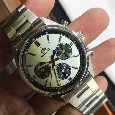 Orient Chronograph Orginal Fesyen Wanita Jam Tangan Di Carousell