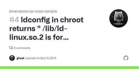 Ldconfig In Chroot Returns Lib Ld Linux So 2 Is For Unknown Machine