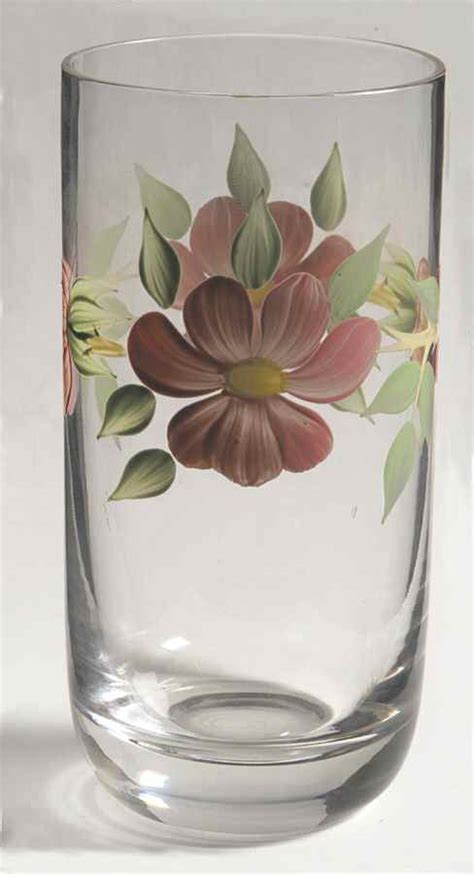 Desert Rose Usa Backstamp Glassware Imperial Tumbler By Franciscan