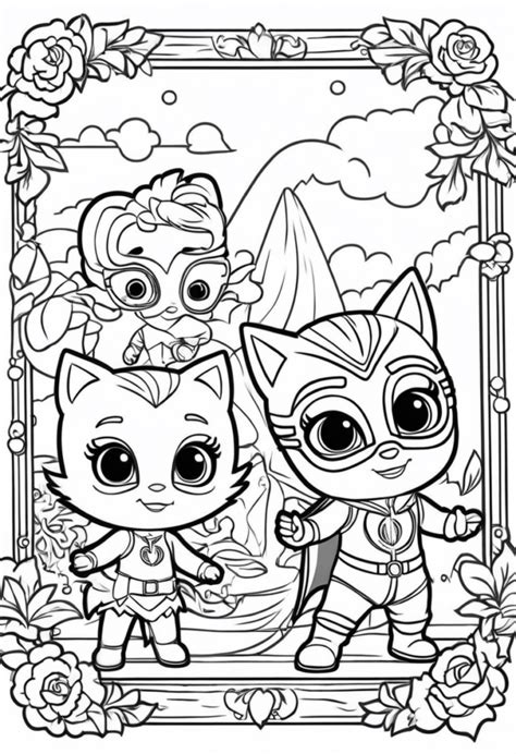 Pj Masks Coloring Color My Pages