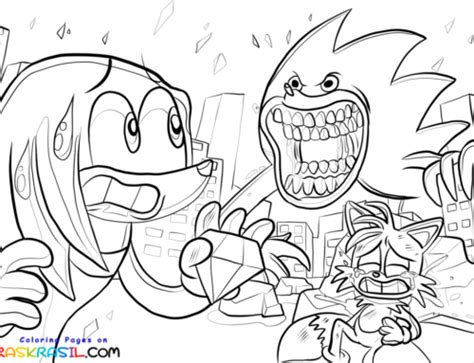 Sonic 3 Coloring Pages Free Printables