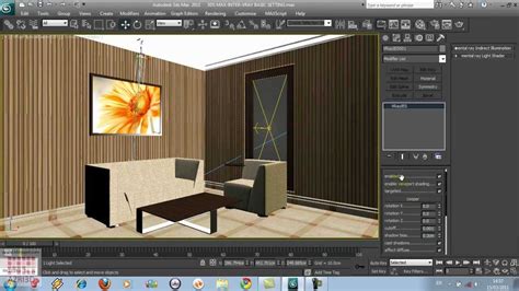 3DS MAX Vray Light And Camera Setting For A Living Room YouTube