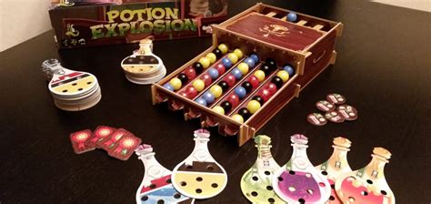 Potion Explosion - Review: Potion Explosion - One Board Family