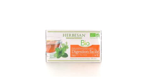 Herbesan Infusion Bio Digestion Facile Tisane Pour Mieux Dig Rer