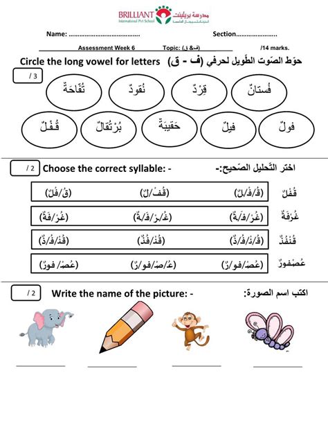 اوراق عمل ق