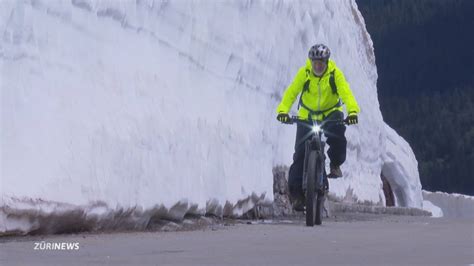 Gutes Zeichen für Schweizer Gletscher Viel Schnee auf dem Klausenpass