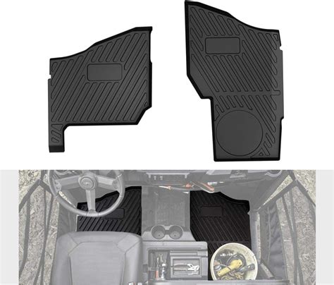 A And Utv Pro Front Floor Mats For 2018 2024 Polaris Ranger