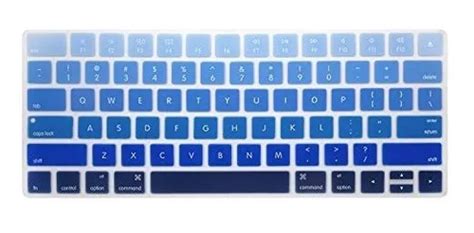 Cubierta Teclado Azul Ombre Para Magic Wireless Keyboard Meses Sin