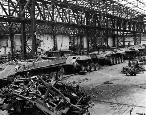 Aschaffenburg Germany Panther Tank and Submarine Plant | World War Photos