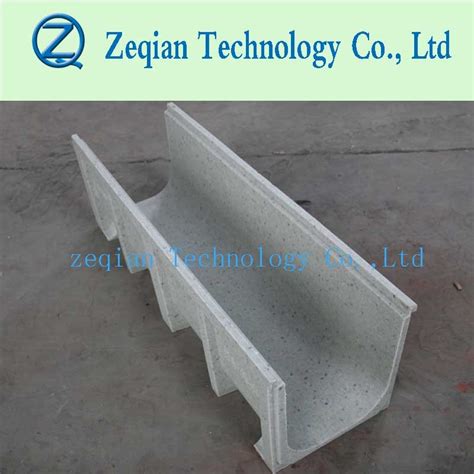 Polymer Concrete U Shape Drain Channel China Drain Trench And Shower