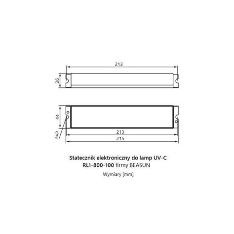 Statecznik Elektroniczny Beasun Rl Do Lamp Uvc Od W Do W