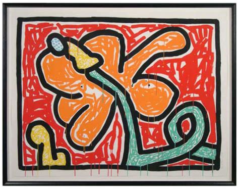 Angel Icon 1990 By Keith Haring