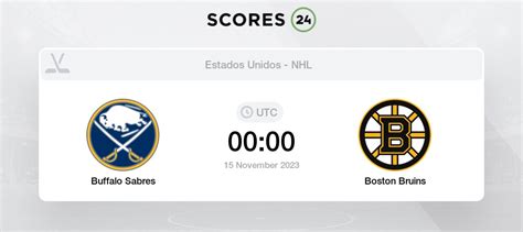 Buffalo Sabres Vs Boston Bruins Pron Stico Para Hoy Noviembre