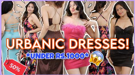 Best Urbanic Dresses Haul Under Rs Trendy Birthday Vacation