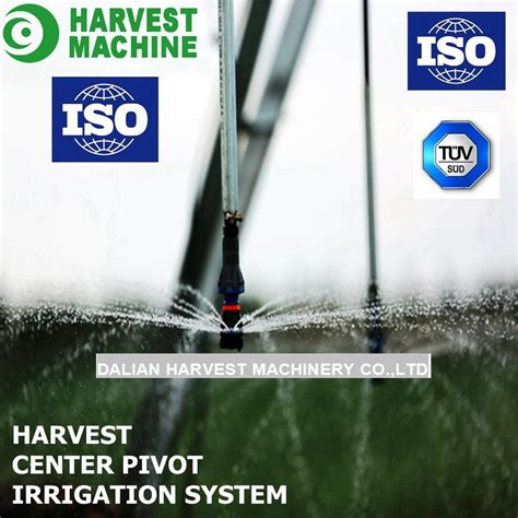 Solar Panel Energy Water Saving Valley Type Center Pivot Agricultural Sprinkler Irrigation