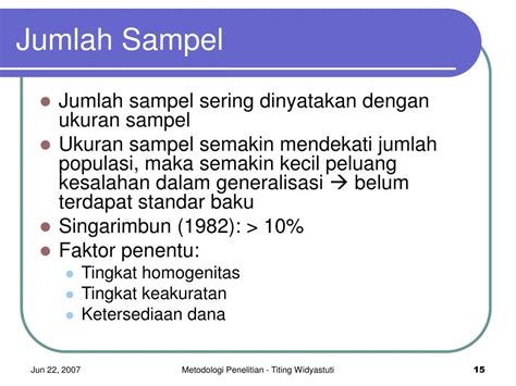 Contoh Teknik Accidental Sampling Yluhavit