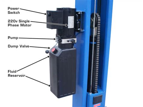 Forward Two Post Lift Parts